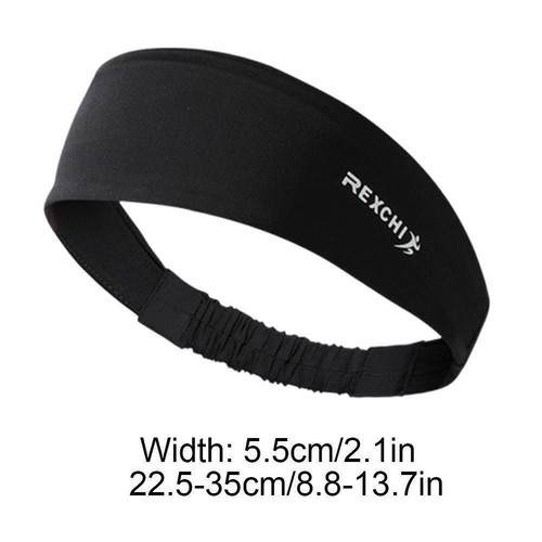 Sports Headband Yoga Gym Sweatband Women Men Hair Bands SweatBand T3J5 P5T9 - Picture 11 of 14