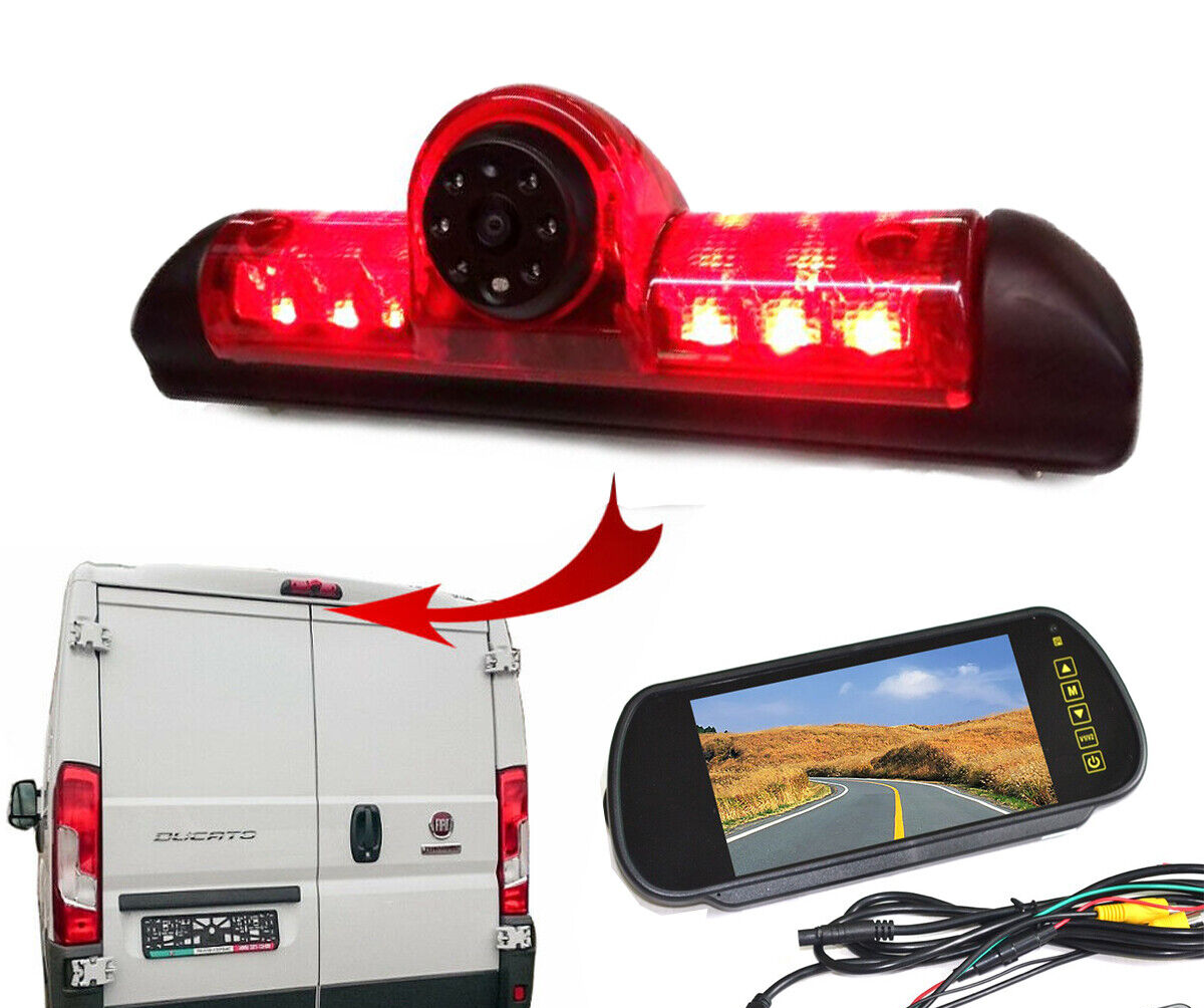 Reversing Reversing Camera and Mirror Monitor Peugeot Boxer Van 2006 Onwards