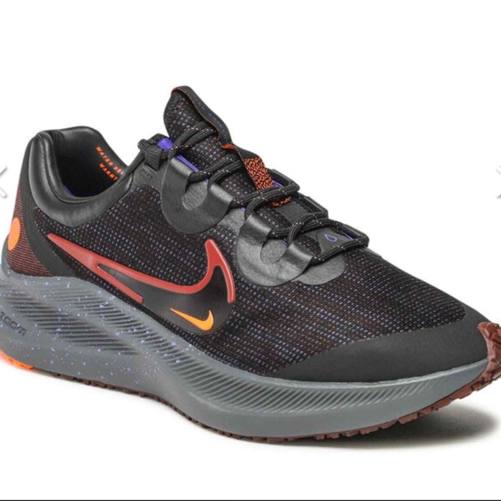 Nike Zoom Winflo 8 Shield Black Bronze Eclipse Sneakers image 3