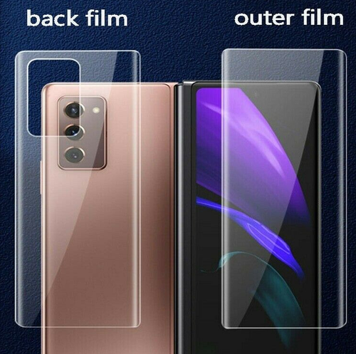 For Samsung Galaxy Z Fold 6 5 4 3 Matte Transparent Screen Protector Soft Film - Zdjęcie 13 z 14