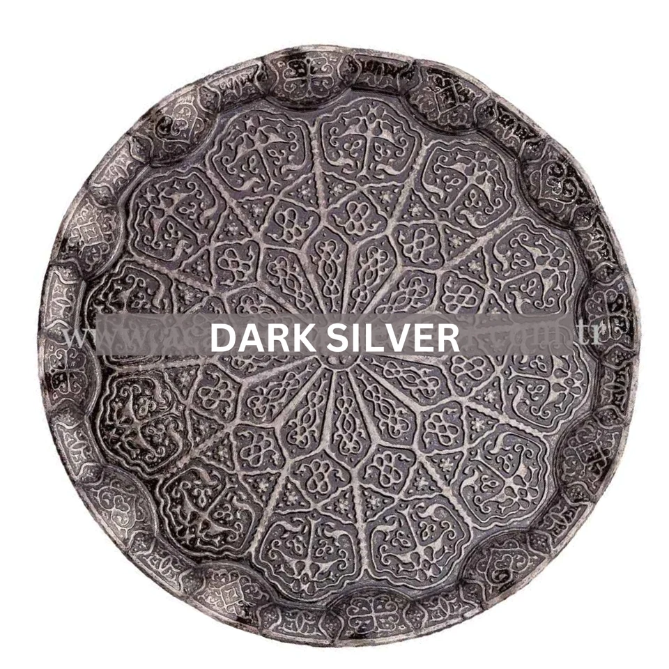 Traditional Turkish Coffee & Tea Serving Tray with Hanger - Various Colours - Image 4 of 4