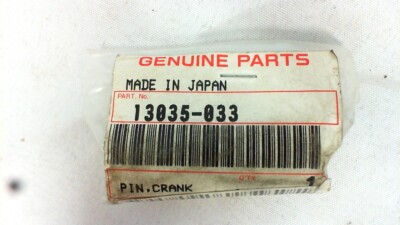 Genuine NEW KAWASAKI KD125 KE125 KS125 KX125 CRANK PIN 13035-033