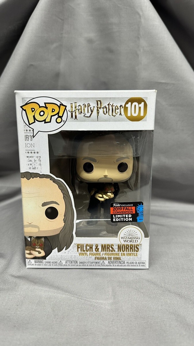 Funko Pop FILCH AND NORRIS Harry Potter #101 2019