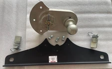 GEN-Y GH-21008 GoosePuck 5" Offset Gooseneck Ball 25k Towing for Chevy Long Bed