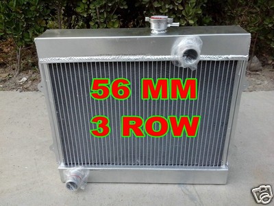 Radiateur Aluminium Pour Toyota Corolla KE30/KE38/KE55/KE70 (1974-1981) - Dimensions 434x495x129 Mm