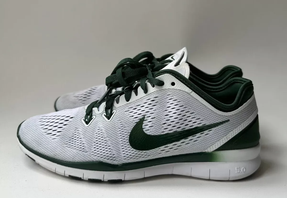 sko Betsy Trotwood I Nike Free Trainer 5.0 Women&#039;s White Green Training Shoes 704674-101  Size 7 -S10 | eBay