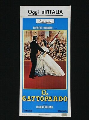 Il Gattopardo Locandina Poster Visconti Lancaster Delon Cardinale Stoppa Ac84 Ebay