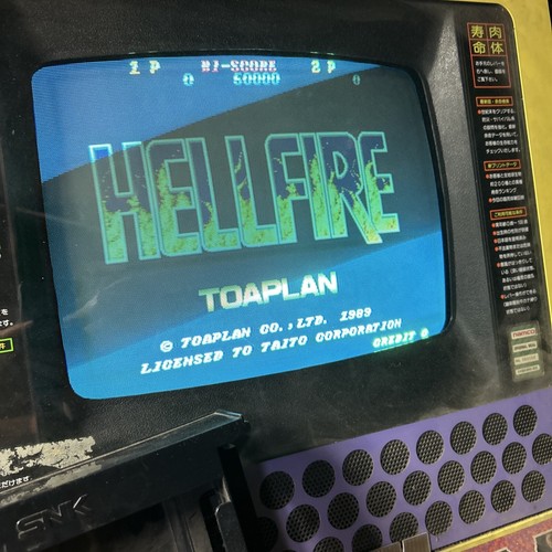 Hell Fire Toaplan Original arcade video game board PCB Jamma C95 - 第 2/9 張圖片