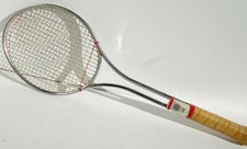 Vintage Addoin Tennis Racket 1970s STS 2008 Tempered Steel Metal 1/2 inch Add In