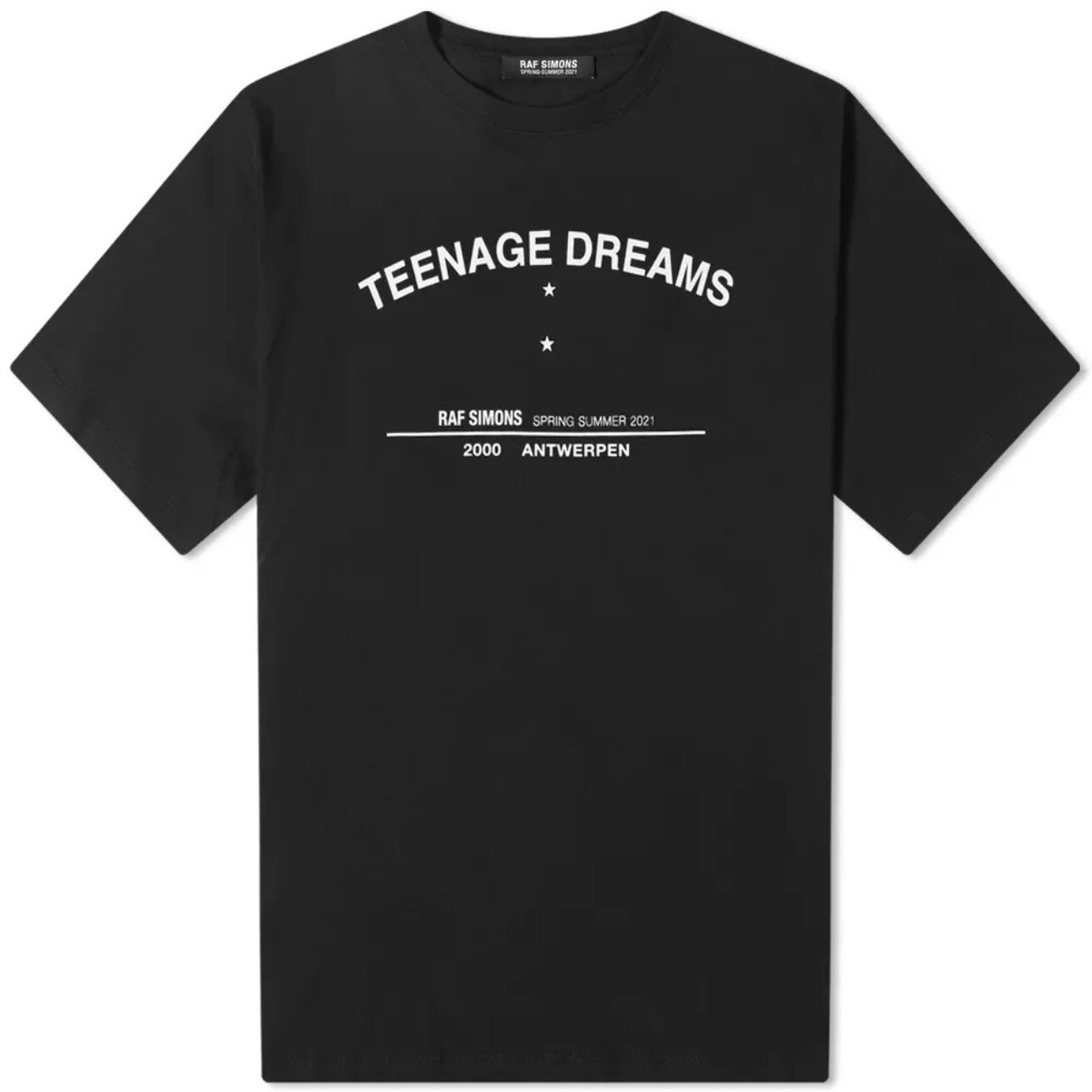 RAF SIMONS Tシャツ Raf Simons Oversized Teenage Dreams Tour T-shirt - XS