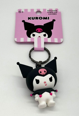 Loungefly Sanrio Hello Kitty Kuromi Figural Keychain Keyring NEW
