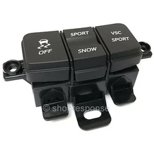 JDM Toyota 86 RC Black Center Console Buttons Switches Fits FRS BRZ Auto Trans