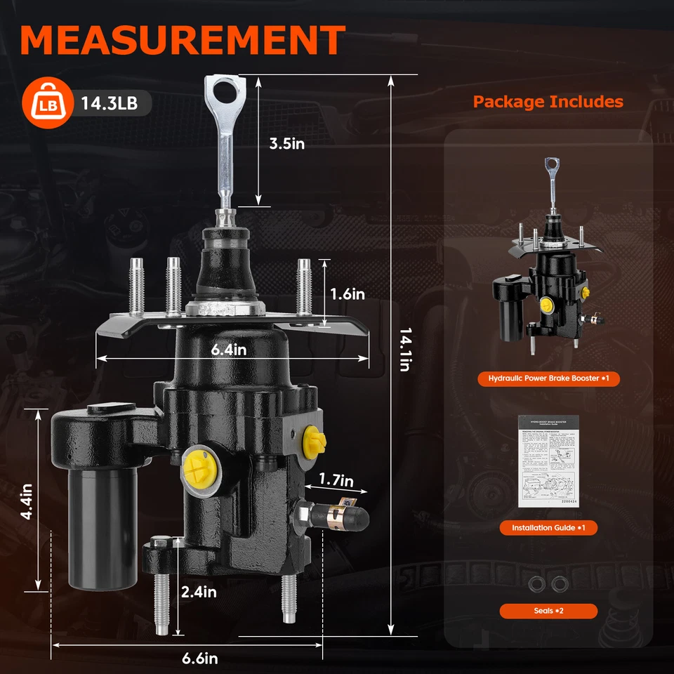 Amplificador de freno hidráulico 52-7370 para Cadillac Escalade Chevy GMC Yukon XL Foto 2 de 4
