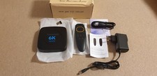 Android 10.0 TV Box 6k Wifi 2.4g 5.8g 4k 3d Asistente de Voz Conjunto Receptor de Video