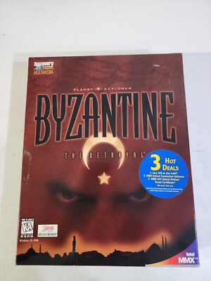 New Byzantine The Betrayal Interplay Legacy Software PC Big Box 1997 