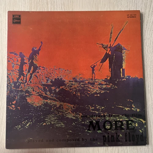 THE PINK FLOYD - SOUNDTRACK FROM THE FILM MORE Japan LP Odeon Records 12” Vinyl