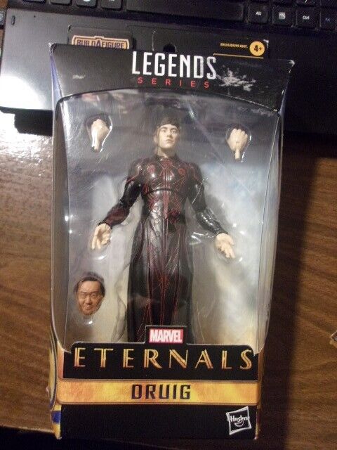 2020 HASBRO~MARVEL LEGENDS~ETERNALS~DRUIG~6" ACTION FIGURE~NIB~W/BAF GILGAMESH