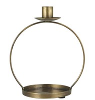 KerzenstäNder Kerzenhalter Mit Schale Messing H 18Cm Ib Laursen 57173-17