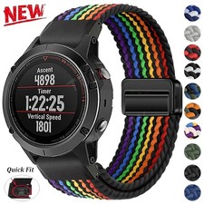 Quickfit Nylon Strap for Garmin Fenix 8 E 7 7X 6 6X Pro 5 5X 3HR Epix Watch Band