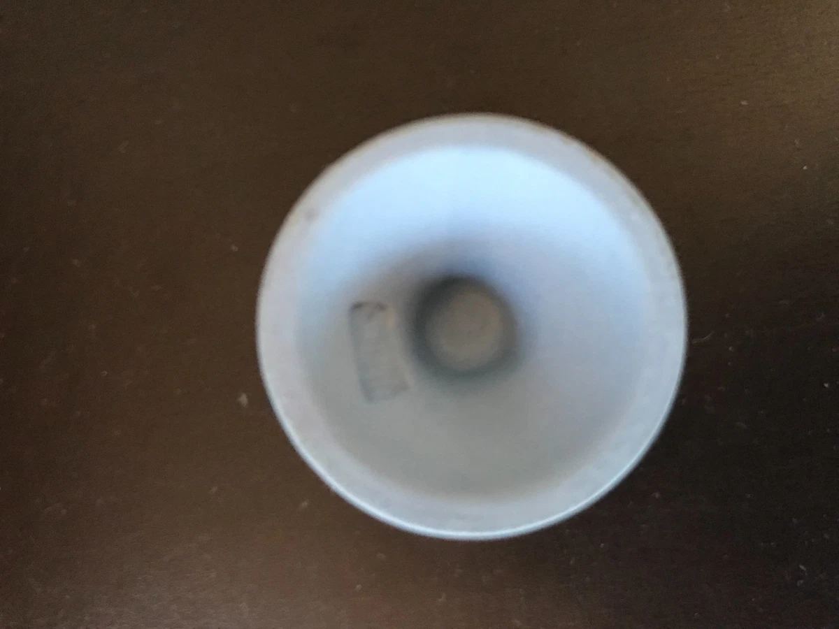 Wedgwood Blue Jasperware fluted Egg cup in excellent condition