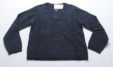 French Toast Unisex Kid's V-Neck Pullover Sweater EH6 Navy Size 6/7 NWT