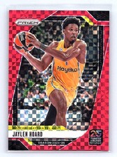Jaylen Hoard 2024-25 Panini Prizm EuroLeague #4 Red Power Prizms #/75
