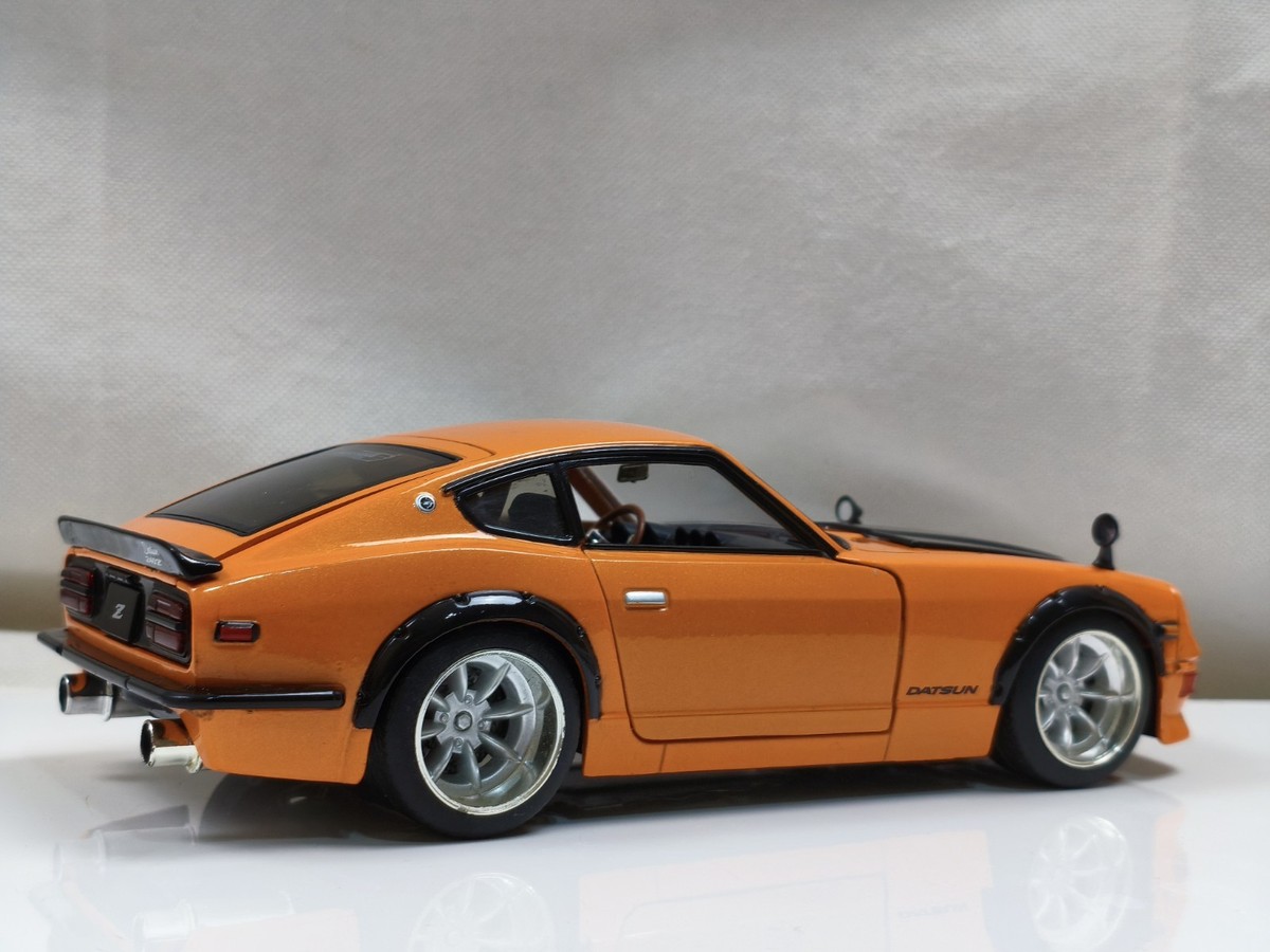 Jada 1/24 Datsun 240z Fairlady Classic Retro Jdm Sports Car Orange