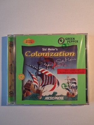 PC Spiel Sid Meier's Colonization neu mit OVP unbespielt