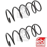 2X Fahrwerksfeder Febi Bilstein 104697 2 Federn Satz Federnsatz FüR Ford