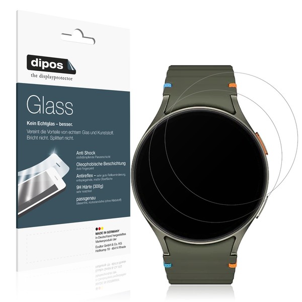 2X Schutzfolie FüR Samsung Galaxy Watch 7 L300 40Mm Matt - 9H Folie-image