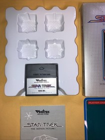 Vintage GCE Vectrex STAR TREK Arcade Game Complete Box, Manual, Overlay 1982