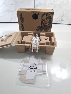 NEW RARE Billie Eilish when the partys over 6'' Doll Figure Playmates Music Video