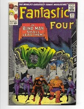 Fantastic Four 39 1965 Marvel Comics F- 5.5 Doctor Doom Human Torch Daredevil