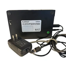 Orico 3.5" SATA III HDD Hard Drive Docking Station Tool Free Black USB 3.0 6518
