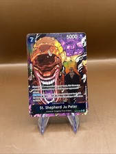 St. Shepherd Ju Peter (Alternate Art) OP13-084 Carrying On His Will Foil