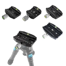 Quick Release Plate Clamp Camera Mount Arca Swiss QR Clamp Adapter with 3/8"&1/4