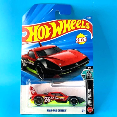HOT WHEELS 2026 HIGH-TAIL CHASER RED 47/250 JJH35 HW MODS NEW