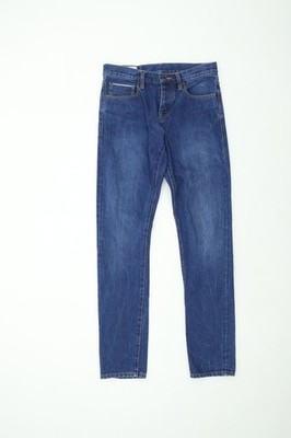 Lyle & Scott Men's Jeans Size Medium Blue Pockets Button New