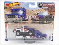 Hot Wheels Dodge Retro Rig Truck Car Transporter With Macho Power Pick-up N 80 Racing 1980 1:64 HKF38-FLF56