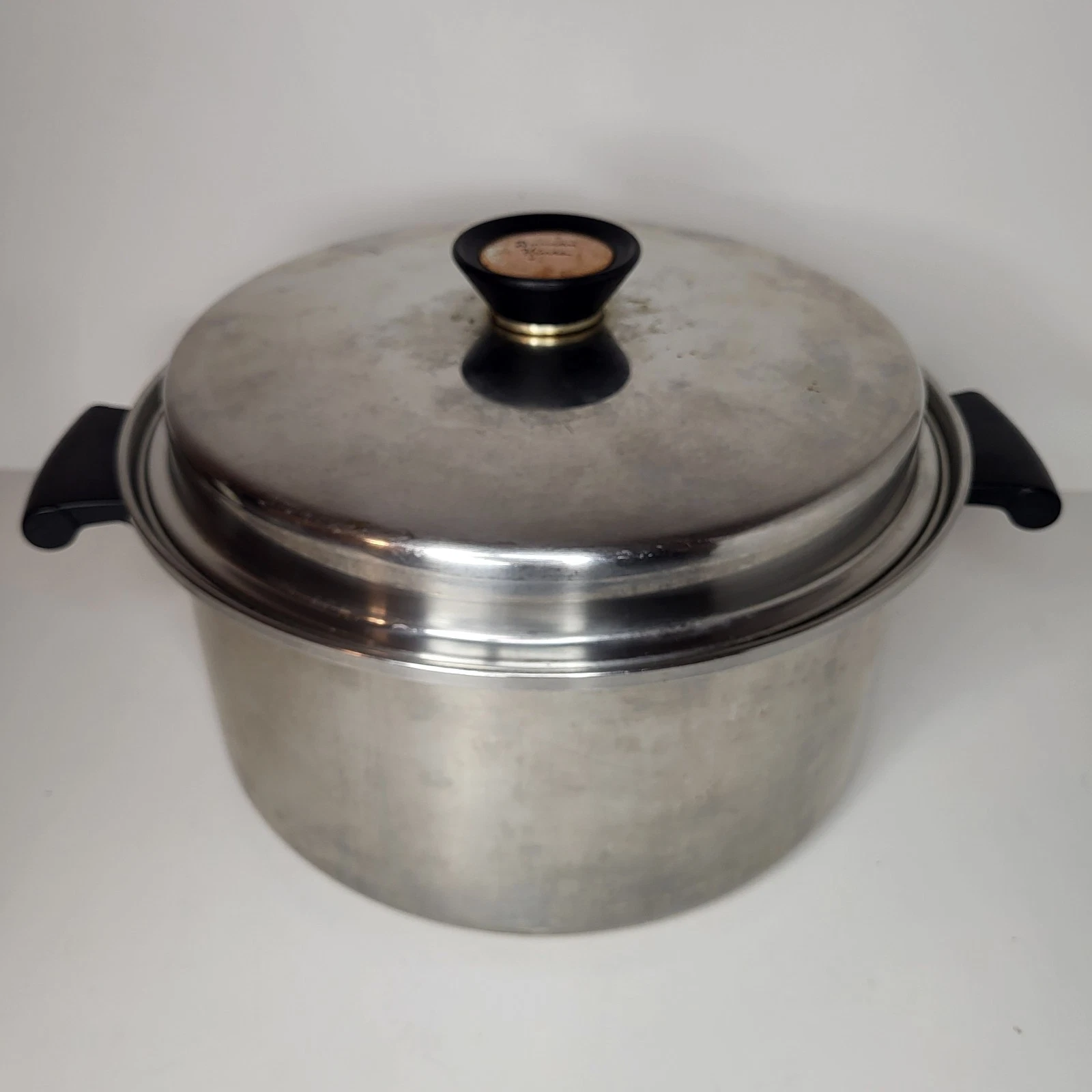 Duncan Hines Regal Ware 6 Quart 18-8 Stockpot Stainless Steel 3 Ply With Lid