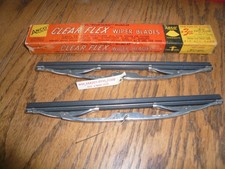 Vintage 8 14 Anco Clear Flex Windshield Wiper Blades - Pair Vintage 8 14 Anco Clear Flex Windshield Wiper Blades - Pair