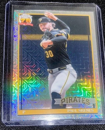 Paul Skenes 2026 Topps Series 1 Silver Pack Mojo #91C-39 Pirates