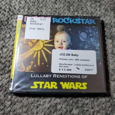 Baby Rockstar   Star Wars Lullaby Renditions CD 2016 John Williams Themes