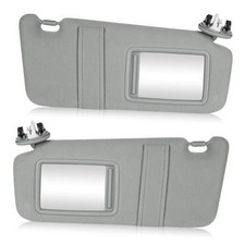 Left  Right Sun Visor with Light Grey Left Right - For Camry w Sunroof Grey