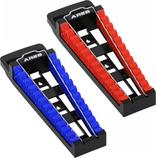 ARES 62043 – 2-Piece Wrench Rack Set with Locking Bar - SAE Rack Holds 1/4-In...