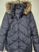 Apt 9 Women's Puffer Jacket. Size Small. Faux Fur. Quilted