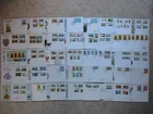 ISLE OF MAN - FINE COLLECTION COMPLETE, ALL COMMEM FIRST DAY COVERS 1973-1979