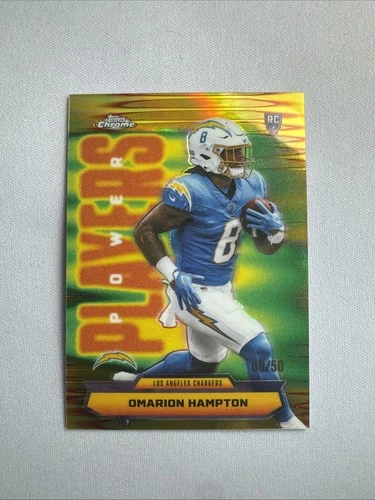 2025 Topps Chrome Omarion Hampton Gold Refractor (RAW)