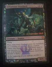 Abhorrent Overlord Prerelease Cards Foil