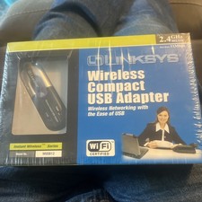 Vtg Linksys WUSB12 Wireless B Compact USB Adapter Portable Wireless Connectivity
